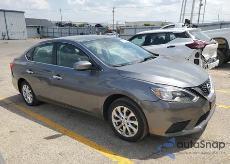 2018 Nissan Sentra S z USA, uszkodzony, nr VIN 3N1AB7AP4JY250483